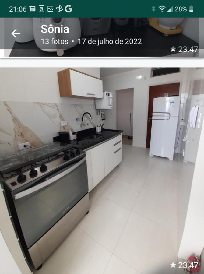 Apartamento Pe Na Areia 瓜鲁雅 外观 照片